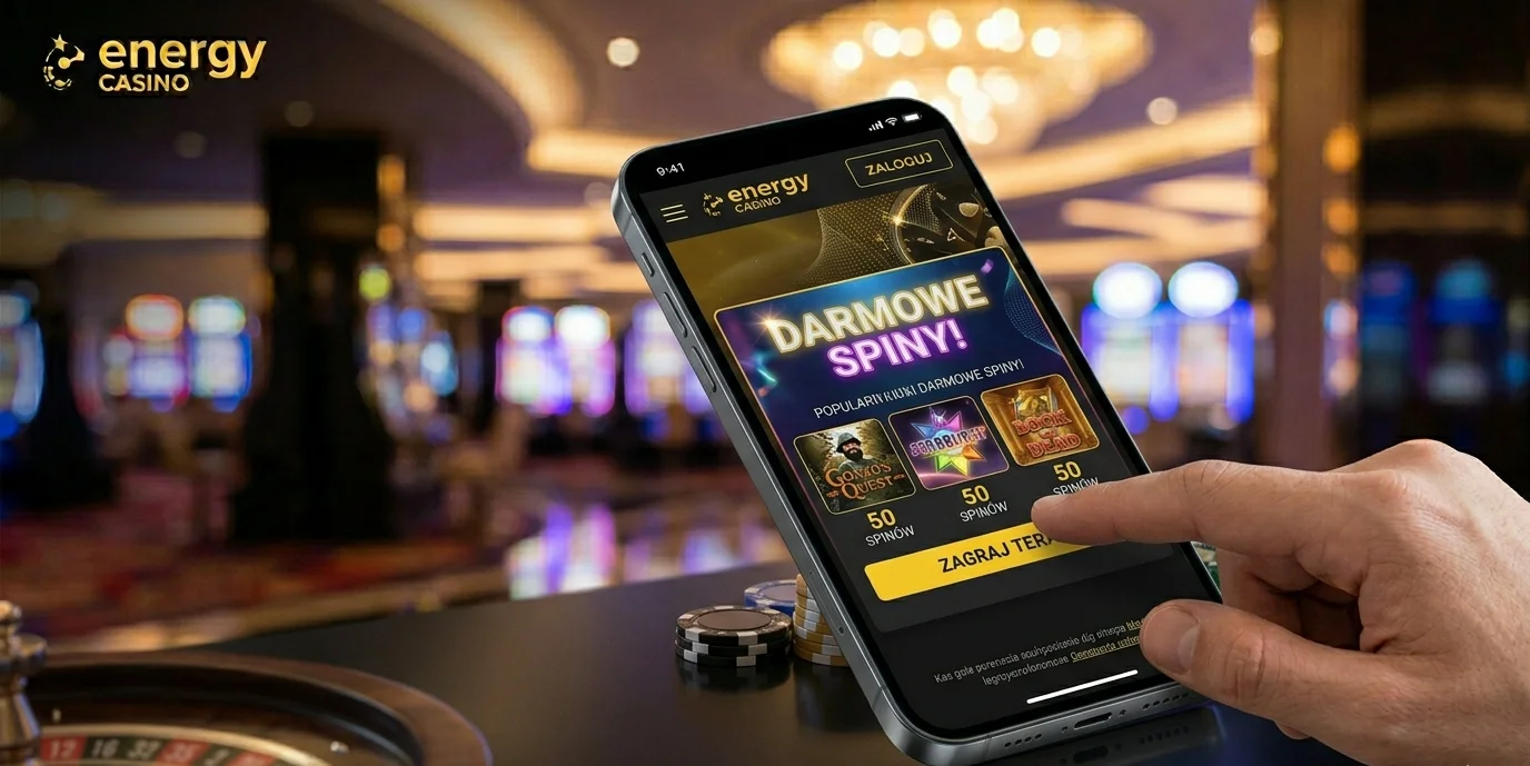 Sloty kwalifikujące się do darmowych spinów w Energy Casino: Gonzos Quest, Starburst, Book of Dead