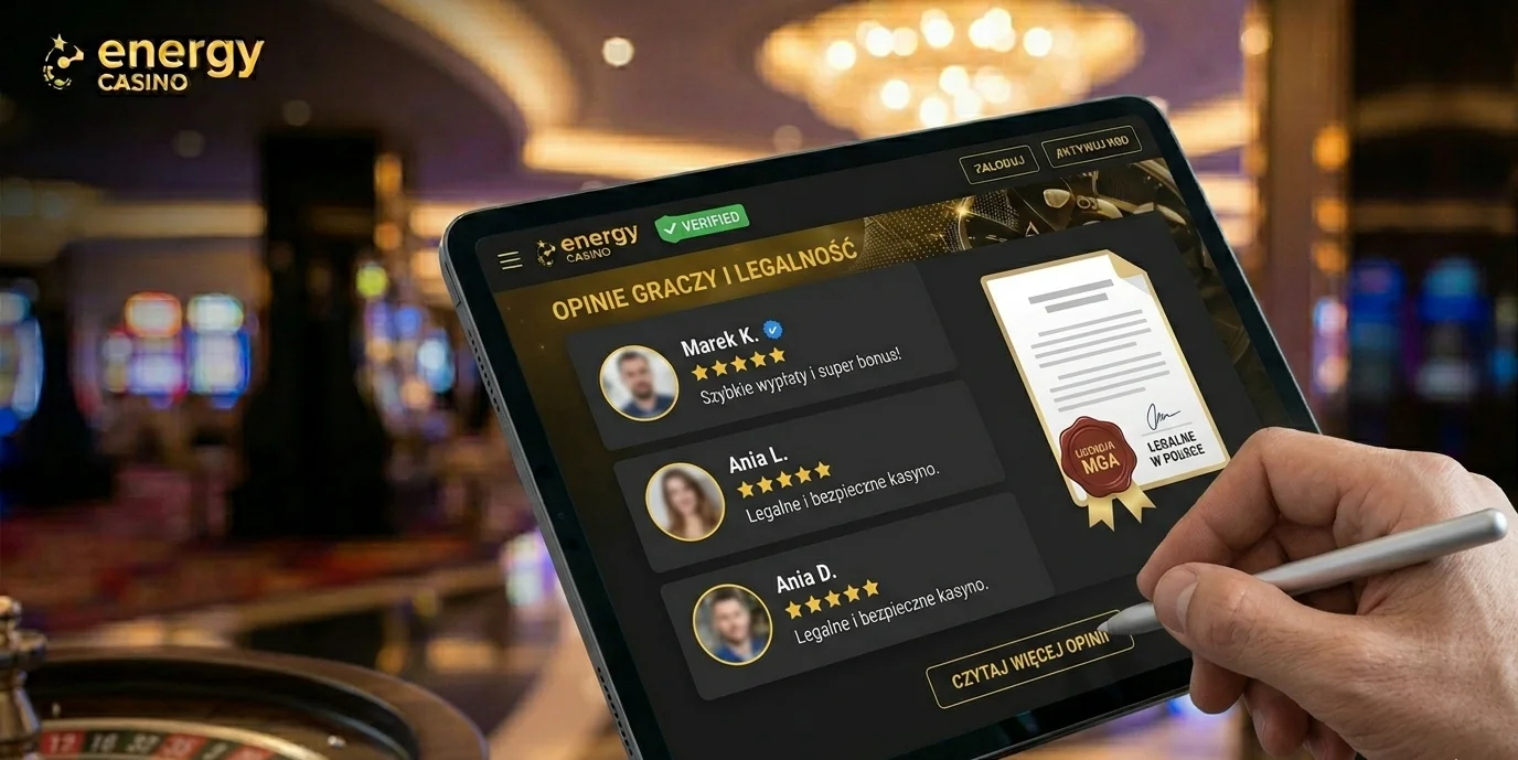 Opinie graczy o Energy Casino i podgląd recenzji
