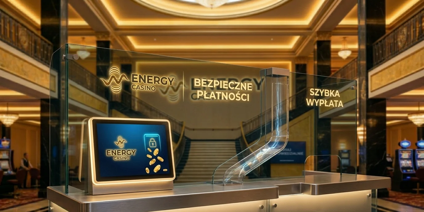 Cashier Energy Casino z bezpiecznymi metodami płatności