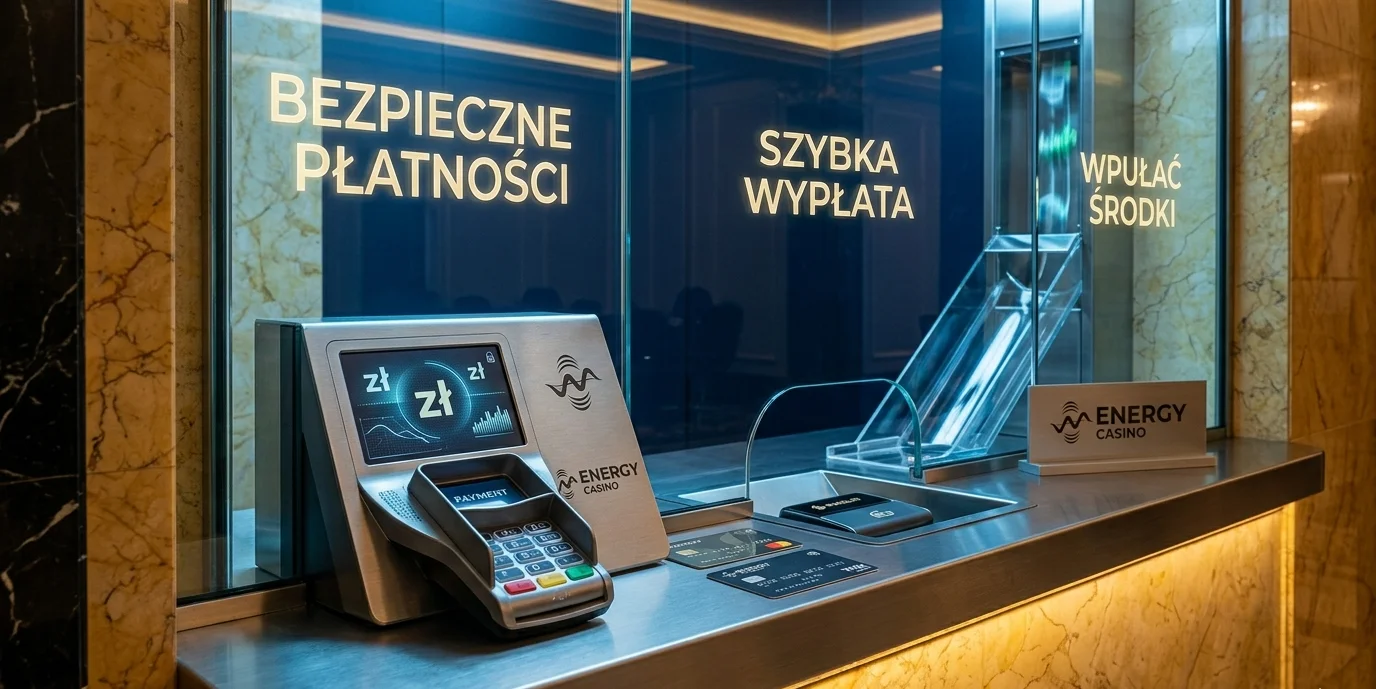 Wypłata z Energy Casino przez cashiera